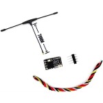 TBS Crossfire Nano 900 in edizione speciale Drone a lungo raggio con telecomando Antenna TBS Immortal-T V2